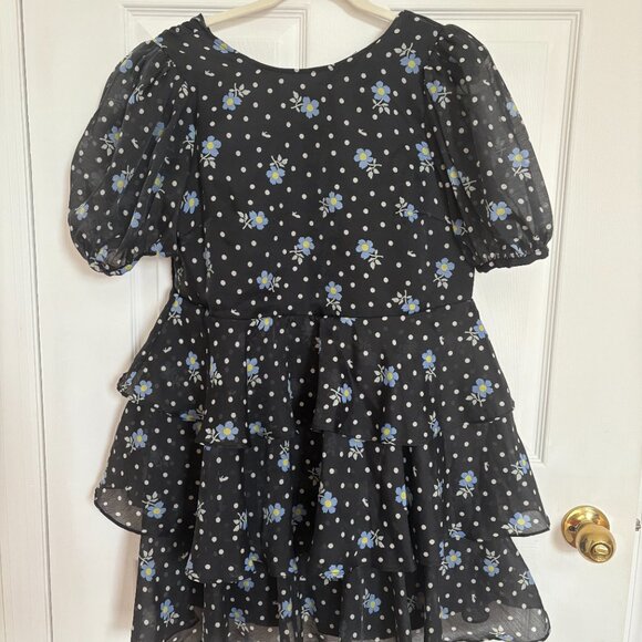 Sandy Liang for Target Floral Print Short Sleeve Tiered Dress - Picture 5 of 5